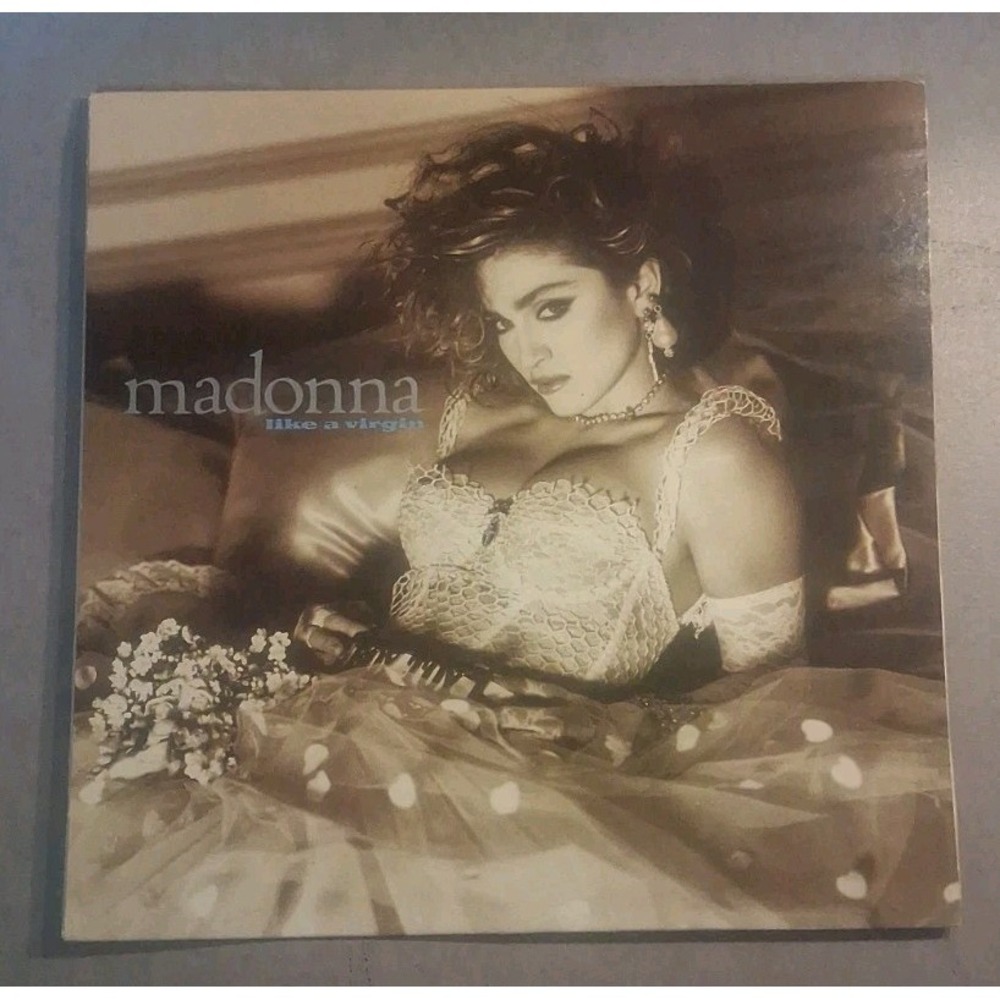 Madonna Like A Virgin LP Vinyl Album Record Electronic Pop